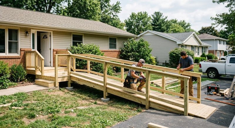 Accessible Ramp Installation in Kansas City, KS