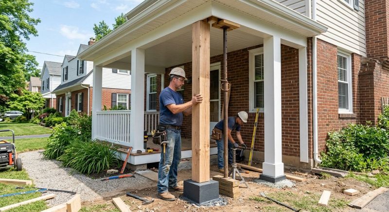 Wood Porch Restoration