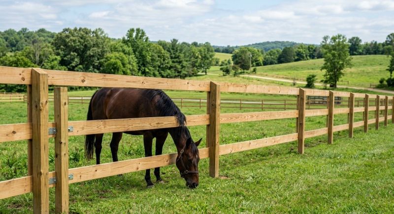 Equine Fence Installation in South Houston, TX