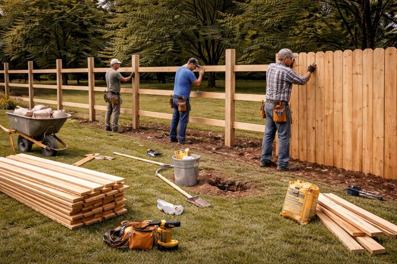 Fence Carpentry in Pearland, TX