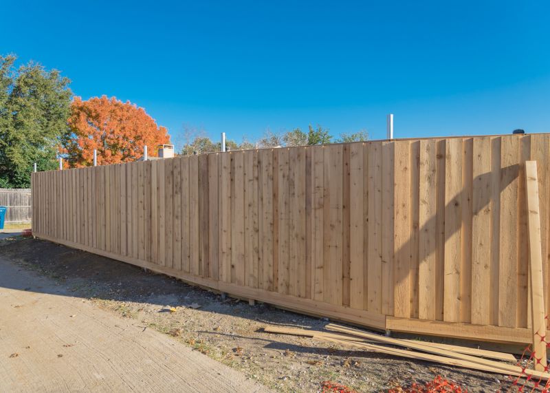 Wooden Dog Fence Installation in Roseville, CA