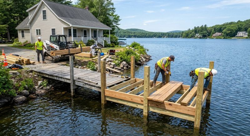 Boat Dock Construction in Overland Park, KS