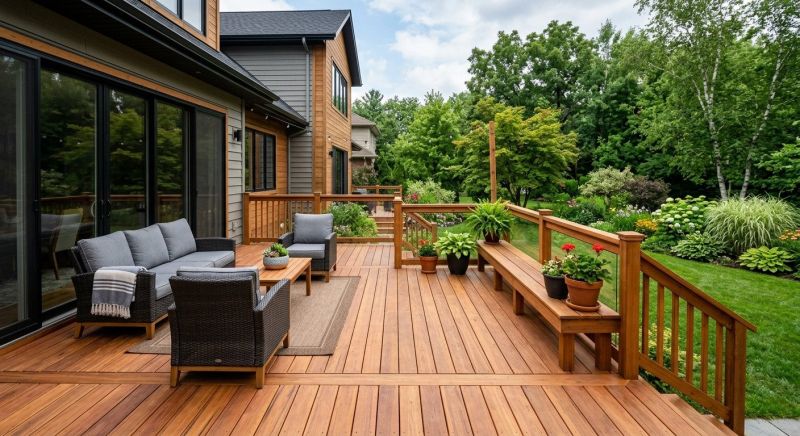 Cedar Deck Installation in Seattle, WA