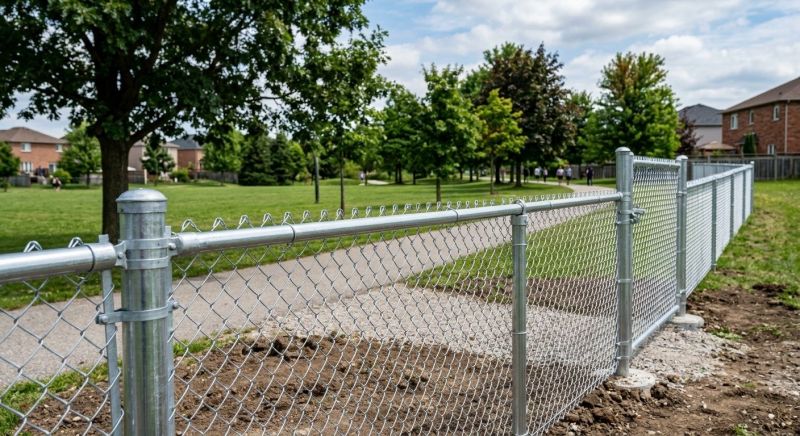 Cyclone Fence Installation in Roseville, CA