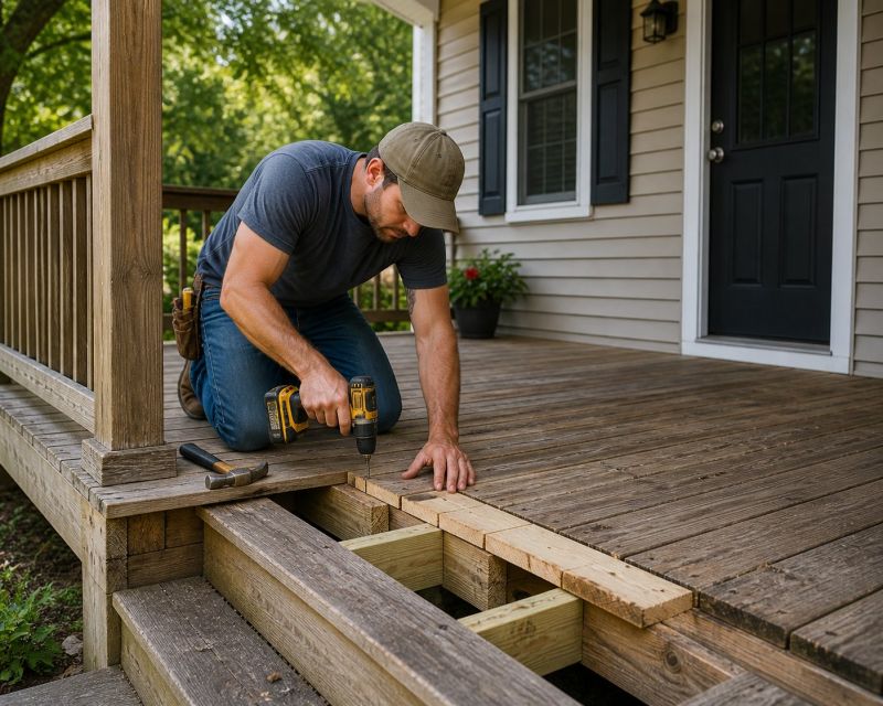 Deck Floor Repair in Redmond, WA