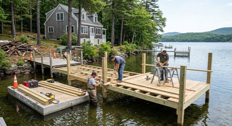Dock Replacement in Alpharetta, GA