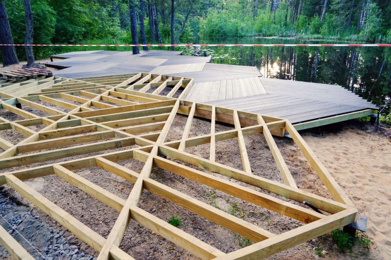 Ground Level Deck Construction in Boston, MA