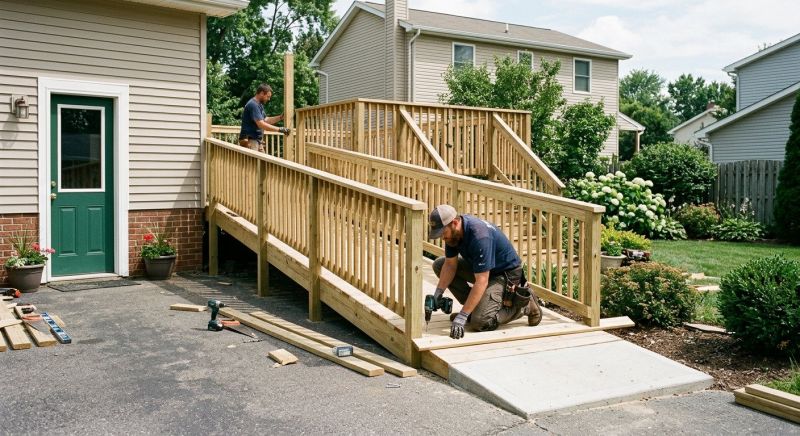 Handicap Ramp Replacement in Wilmington, NC