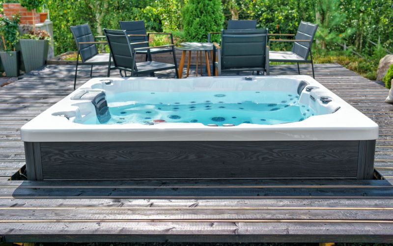 Hot Tub Deck Construction in Worcester, MA