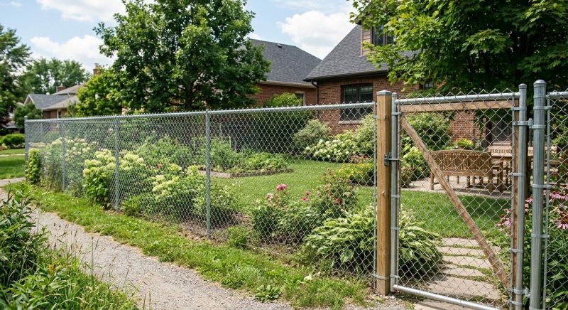 Metal Mesh Fence Installation in Roseville, CA