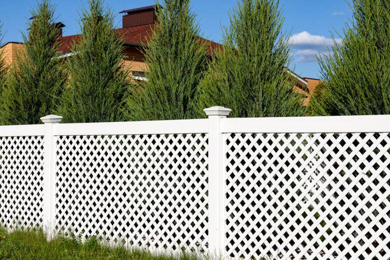 Pvc Lattice Fence Installation in Wilmington, NC