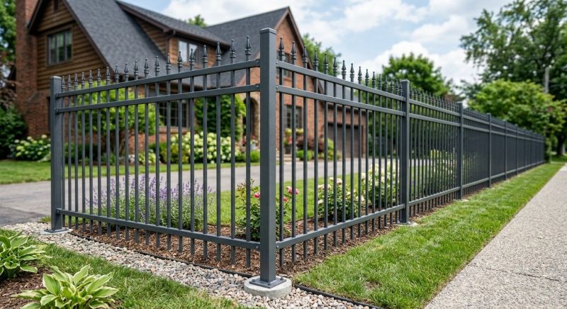Steel Fence Replacement in Alpharetta, GA