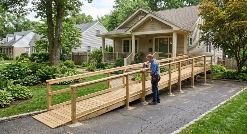 Wheelchair Ramp Replacement in Kansas City, KS