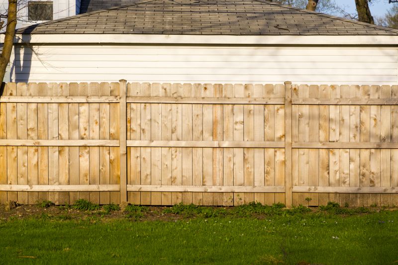 Wood Plank Fence Installation in Roseville, CA