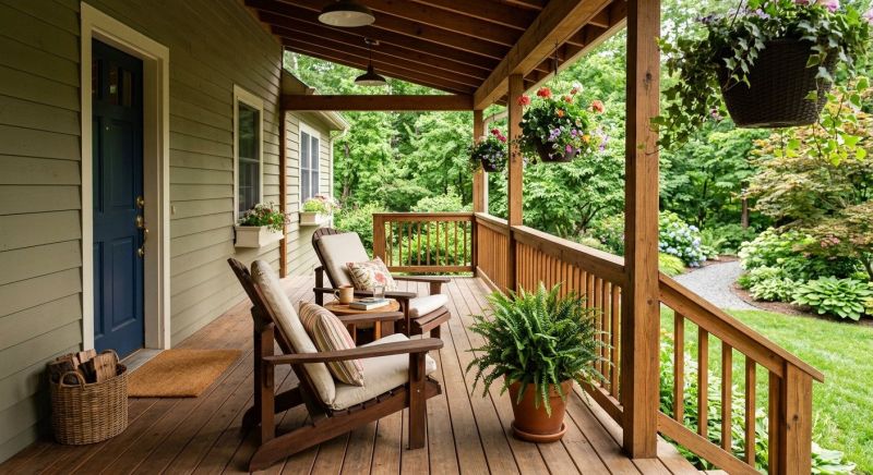 Wood Porch Construction in Norwalk, CT